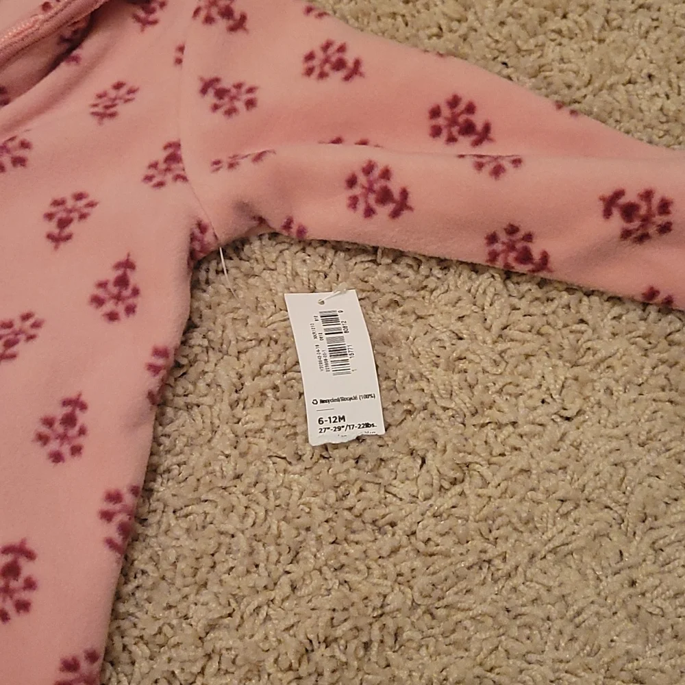 Old Navy Pink Infant Girls Jacket, Size 6-12 months